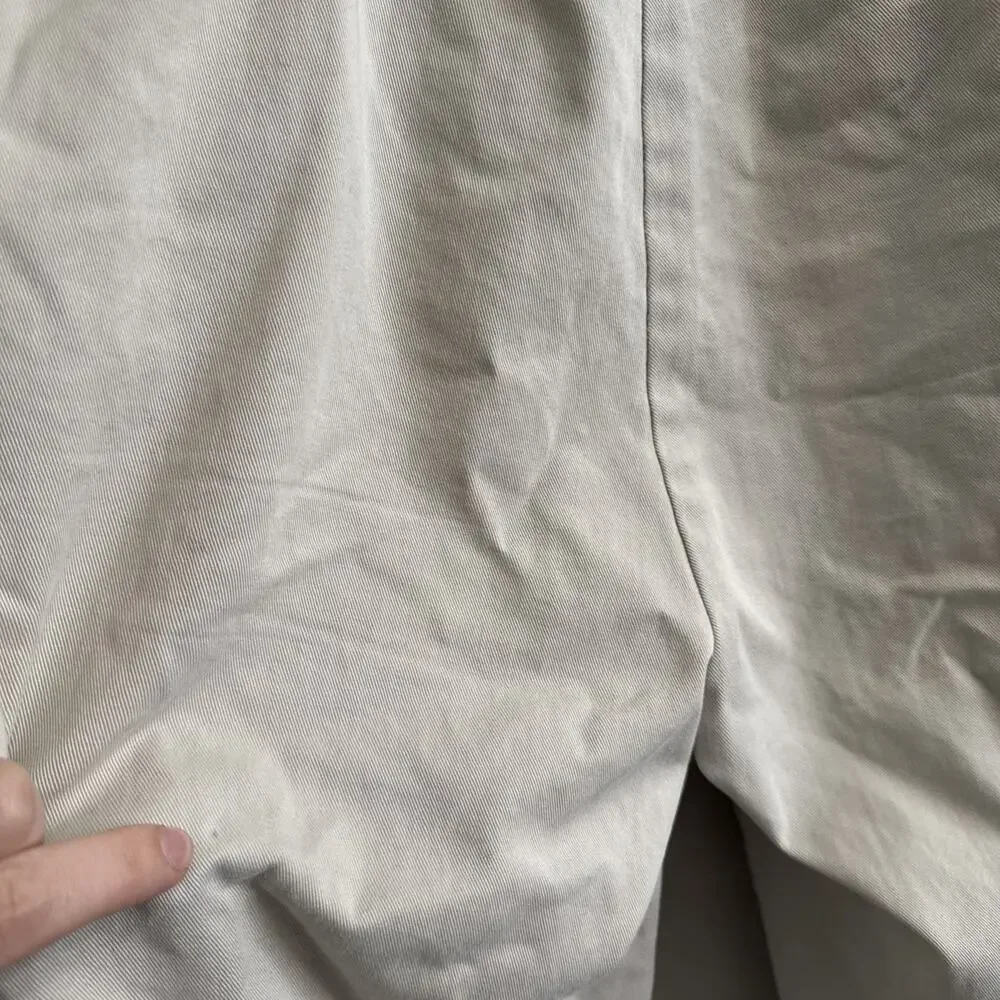 VTG 90s Polo Ralph Lauren Hammond Pant Mens 36x29 Khaki Classic Chino Pleated‎